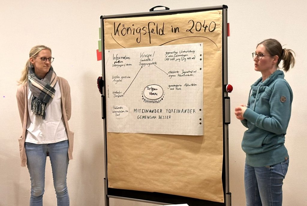 Die Gruppe „Dorfgemeinschaft“ entwirft neue Wege für Zusammenhalt und Vereinsleben