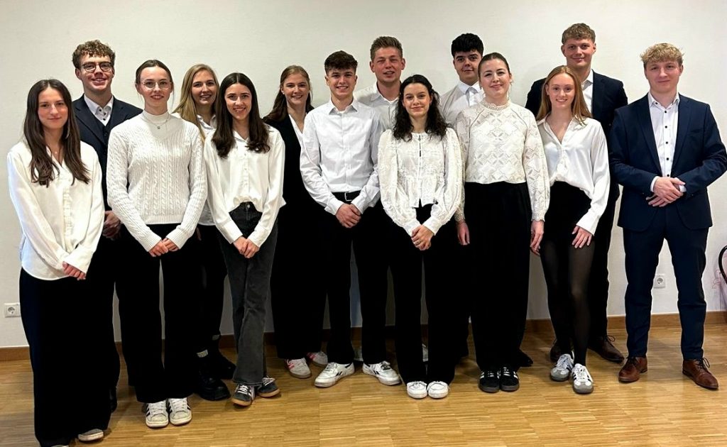 Gruppenbild des JGV Königsfeld (Foto: Saskia Antwerpen)